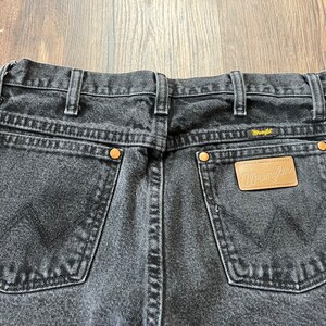 Vintage Reworked Black Wrangler Jeans image 4