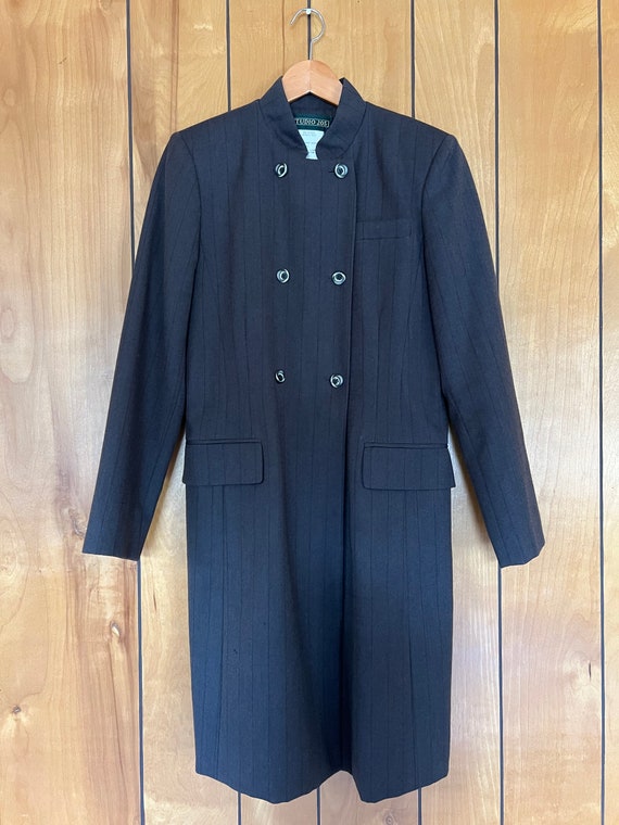 Vintage 50s Military Wool Coat Gem