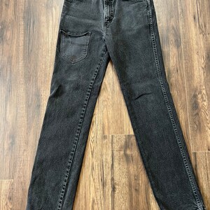 Vintage Reworked Black Wrangler Jeans image 2