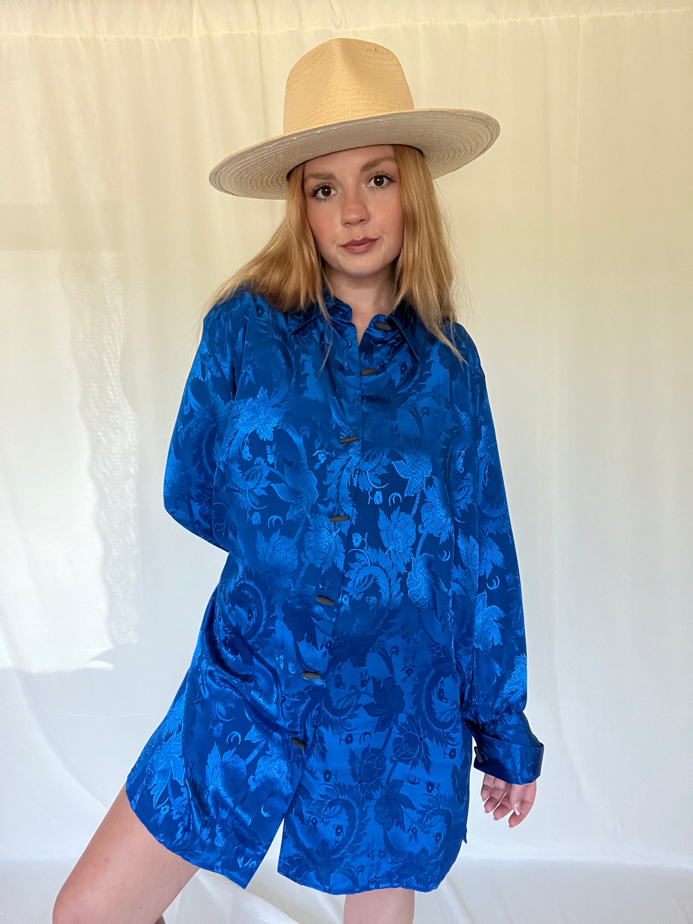 Vintage Floral Tunic With Tab Sleeve main image 0