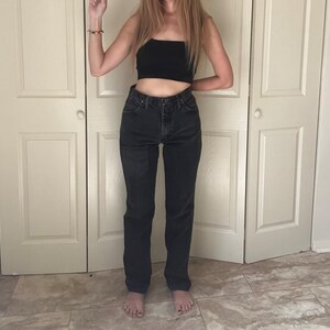 Vintage Reworked Black Wrangler Jeans image 7