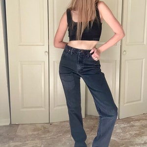 Vintage Reworked Black Wrangler Jeans image 10