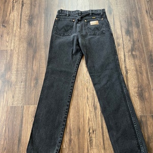 Vintage Reworked Black Wrangler Jeans image 5