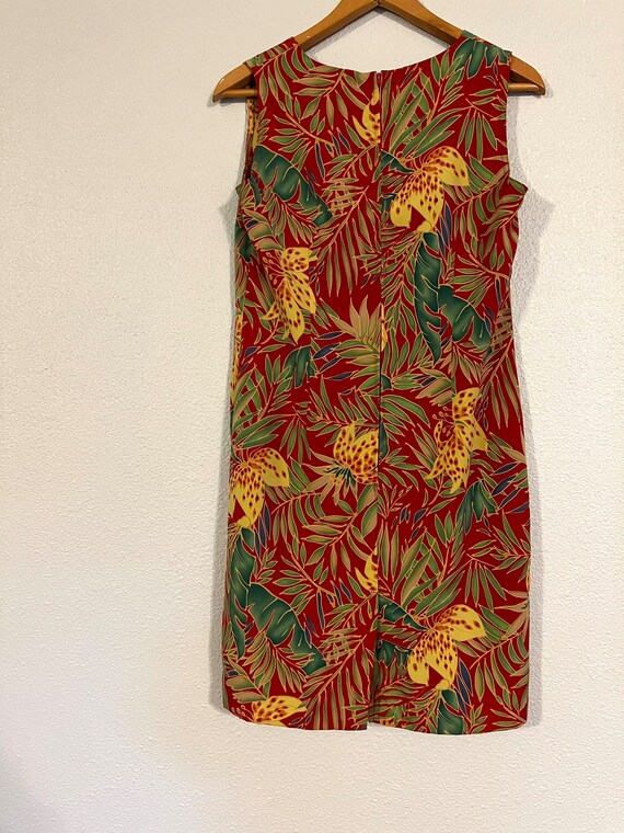 Vintage 80s Sag Harbor Hawaiian Tropical Floral S… - image 4