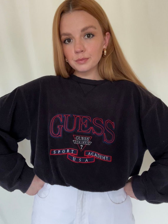 VINTAGE Guess Sport USA Athletic Workout Sweat Short… Gem