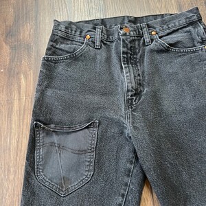 Vintage Reworked Black Wrangler Jeans image 3