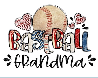 Vovó Baseball png - Sublimação da vovó - vovó orgulhosa - Arquivo de corte de beisebol - Beisebol vintage - Beisebol png - Camisa da vovó - momlife