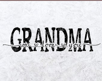 Download Grandma Love Svg Etsy