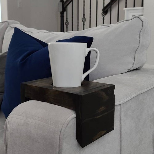 Sofa Arm Cup Holder Etsy