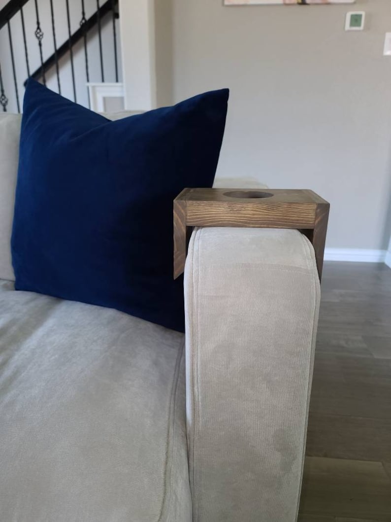 Sofa Arm Cup Holder Etsy