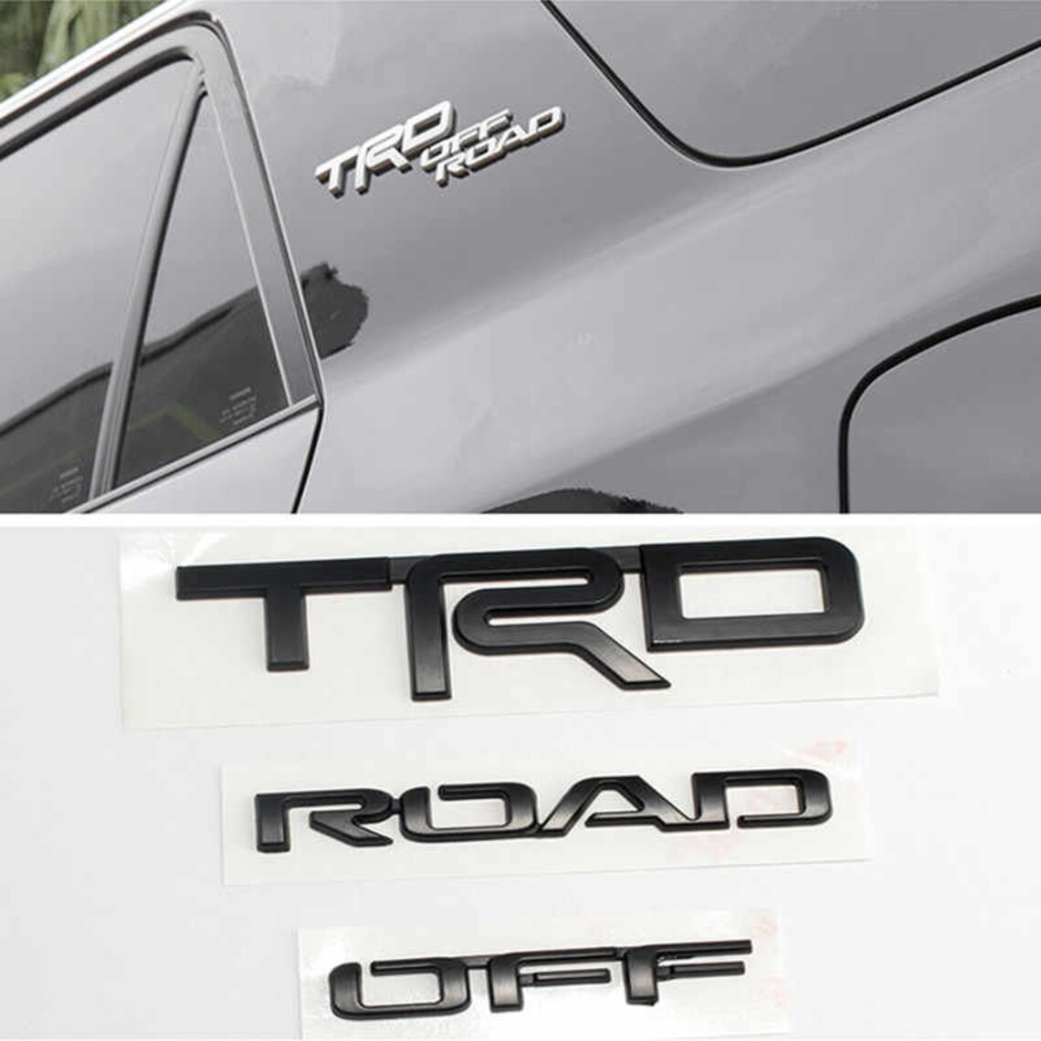 Blackout Emblem Decal Trd Off Road Badge Side Quarter Emblem Etsy