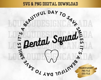 Dental Squad SVG | Dental Clipart | Dentist PNG | Dental Assistant | Dental Hygienist | Dental Cut File | Dental Silhouette | Dentist Gifts