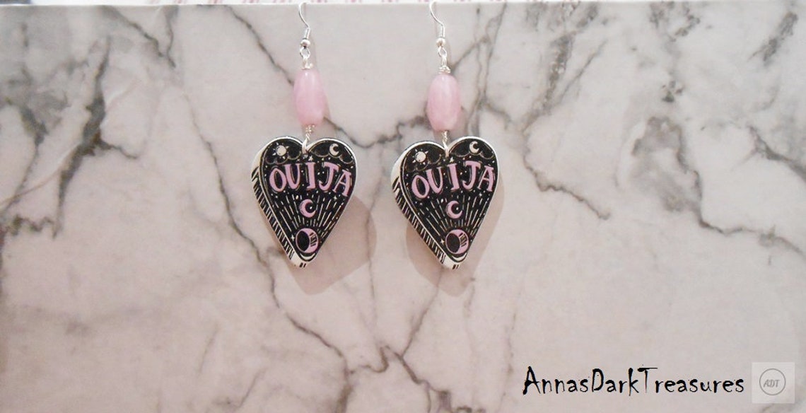 Divination Magic Pastel Goth Jewelry Spirit Board Ouija Double Sided