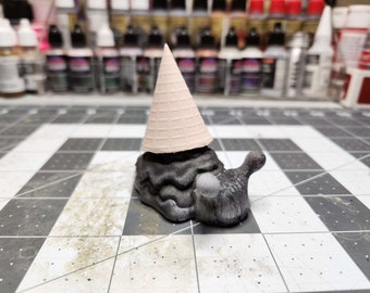 Slow Cone - Black Sesame - Resin Collectible Art Toy