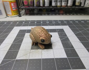 Brain Frog - Champagne - Resin Collectible Art Toy