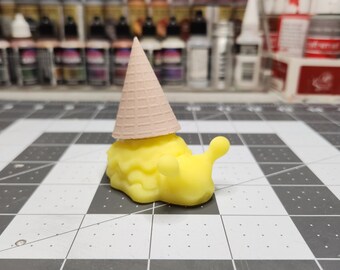 Slow Cone - Pineapple Sherbet - Resin Collectible Art Toy