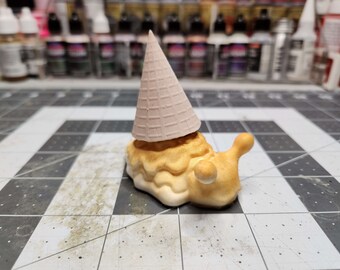 Slow Cone - Angel Food Cake - Resin Collectible Art Toy