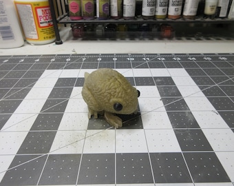 Brain Frog - Pyrite - Resin Collectible Art Toy