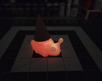 Slow Cone - Pop Rocks - UV Glow - Resin Collectible Art Toy