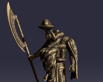 The Headless Sentry - 3D Printable STL Model