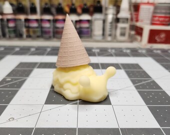 Slow Cone - French Vanilla - Resin Collectible Art Toy