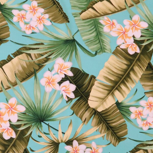 Rayon Hawaiian Fabric Etsy