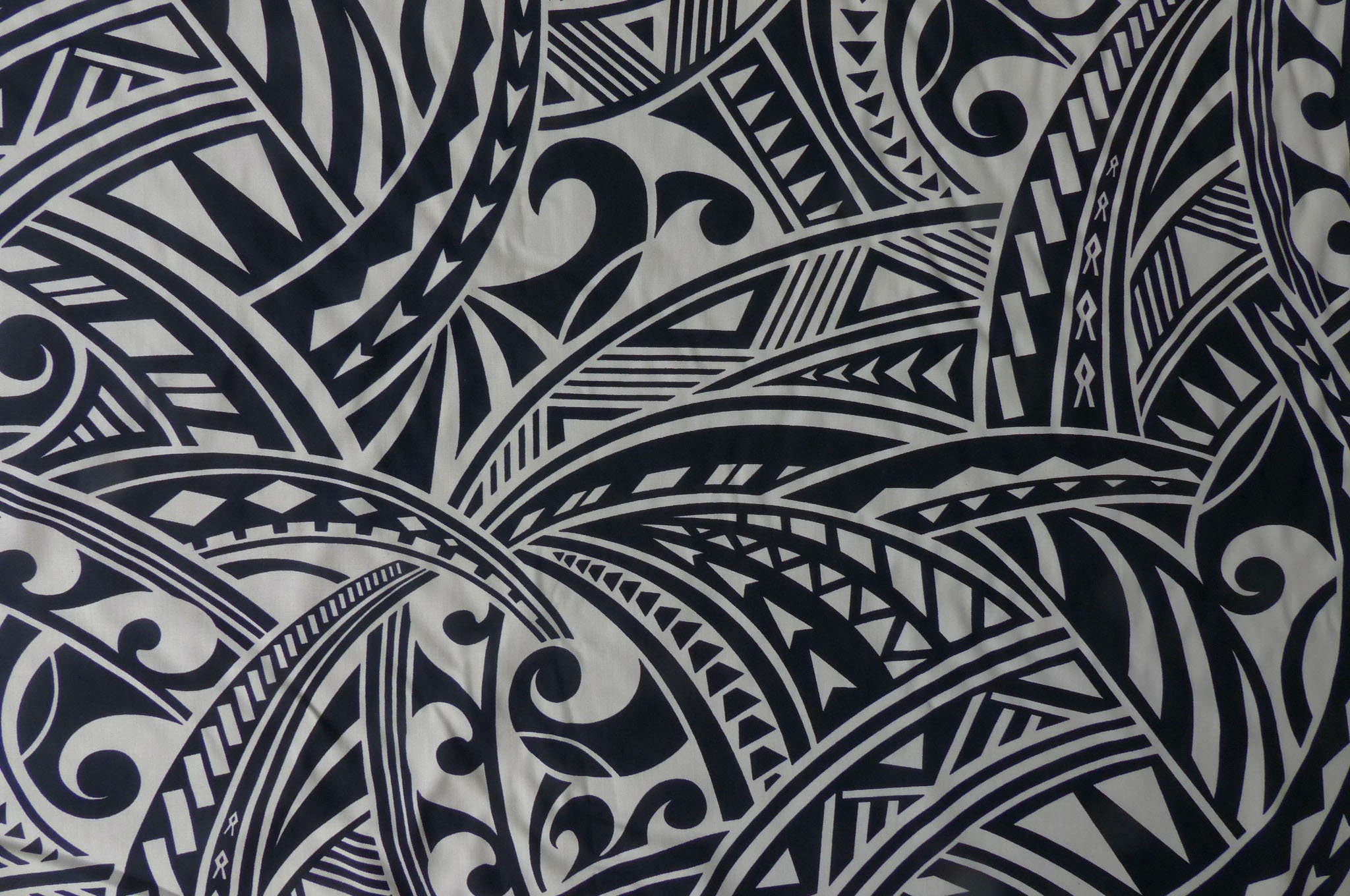 Polynesian Tapa Hawaiian Tribal Print Fabric Rayon Beige - Etsy