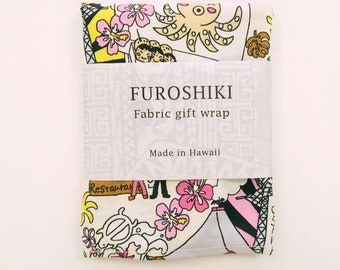 Japanese Furoshiki Wrapping Cloth Year 2020 Zodiac Mouse Matcha Color 