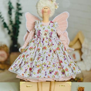 Tilda, Tilda doll, doll, cute tilda, decor doll, decor home, textile Tilda, textile dolls, decoration doll, butterfly tilda