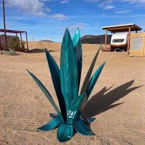 Rusted Metal Agave - Etsy