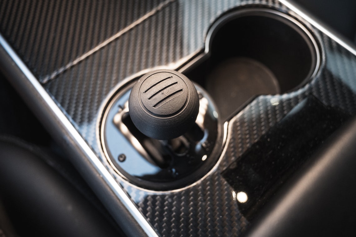 Tesla Model 3/Y Cup Holder Shifter 3D Printed Etsy