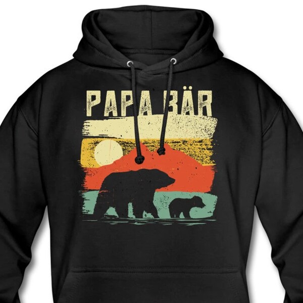 Men's | Papa Bear | Gift for dad | Father gifts | Father Gift Ideas | Gifts for Father's Day Hoodie Hoodie Sweater