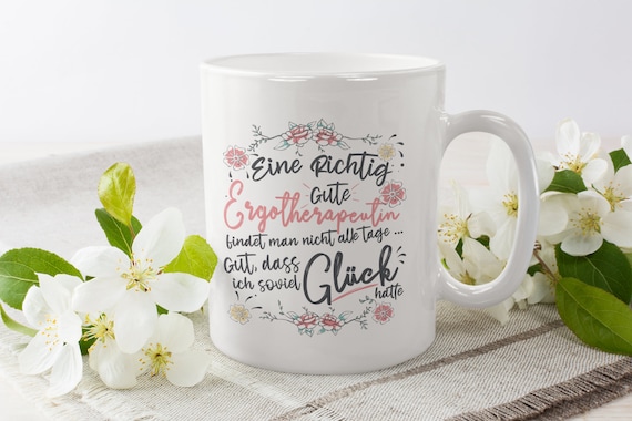 Tasse für Ergotherapeutin | Ergotherapie Geschenk | Dankeschön Geschenkidee | Geburtstagsgeschenk