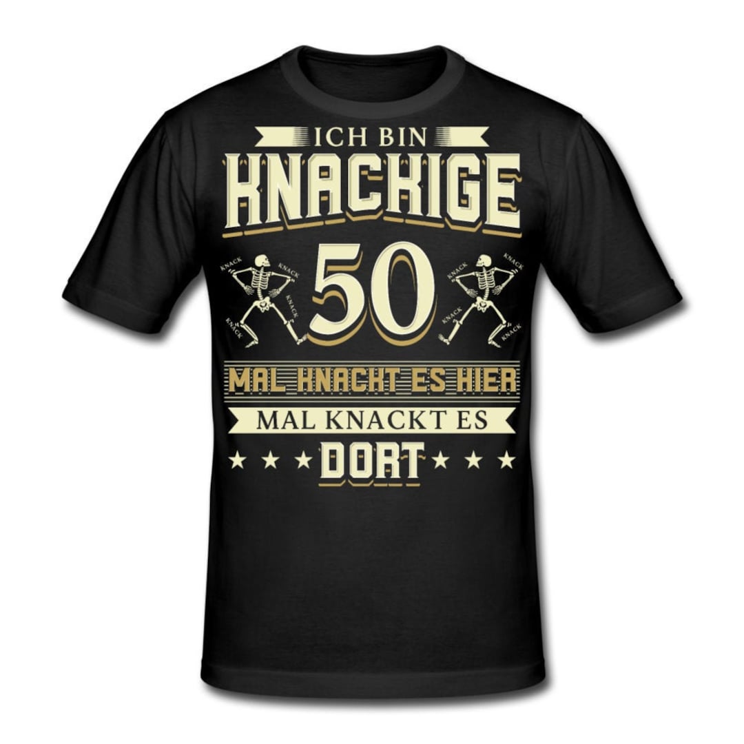 TShirt 50. Geburtstag Tshirt 50 Geburtstag Mann Geschenk 50