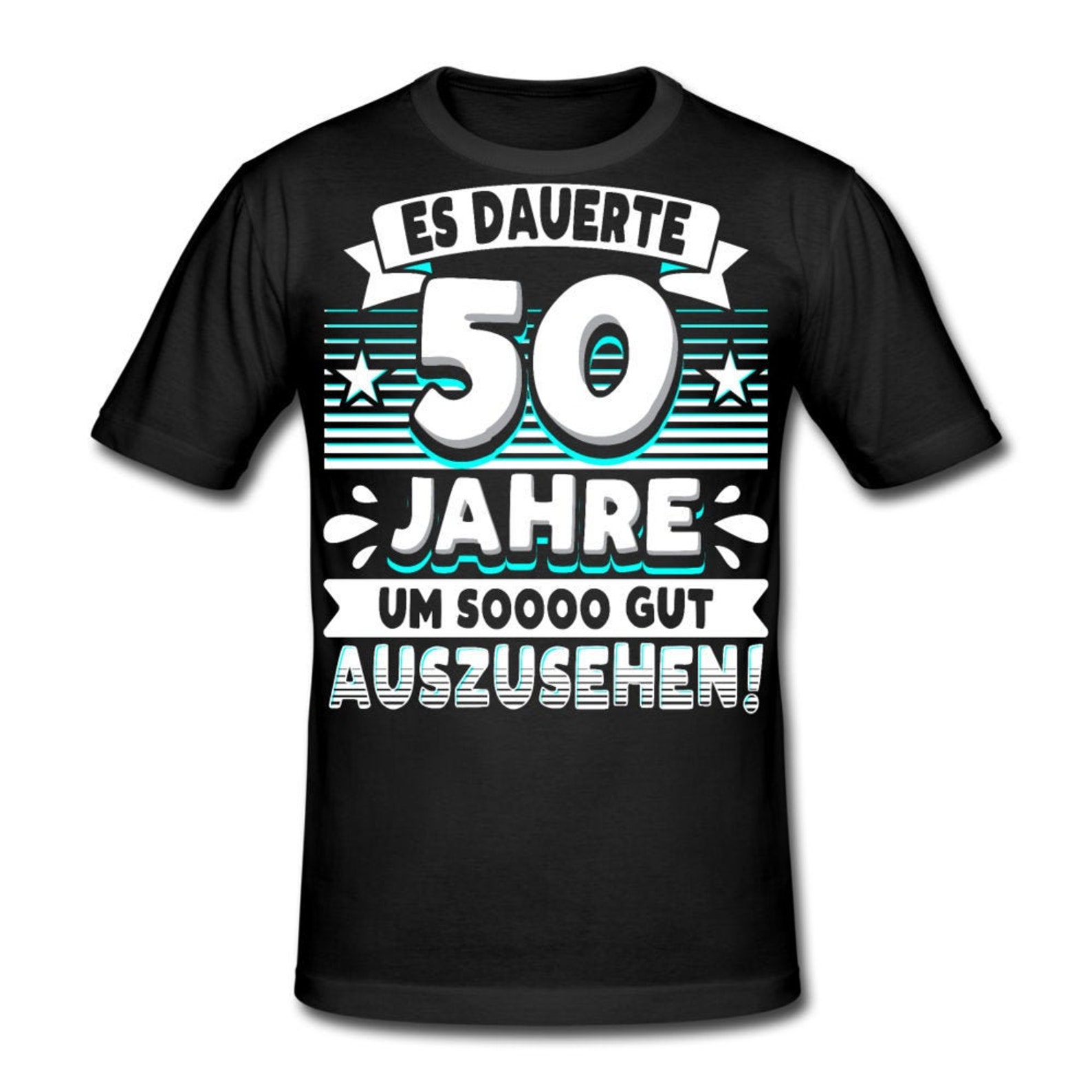 TShirt 50. Geburtstag Tshirt 50 Geburtstag Mann Geschenk Etsy.de