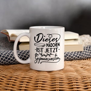 Tasse 5. Klasse Mädchen Geschenk Einschulung Weiterführende Schule Gymi Gymnasium Geschenkidee