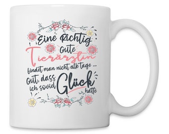 Mug for veterinarian | Veterinarian gift | Thank you gift idea | Birthday gift for veterinarian