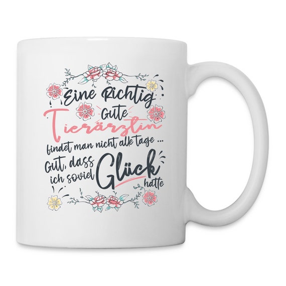 Tasse für Tierärztin Tierarzt Geschenk Dankeschön Etsy.de