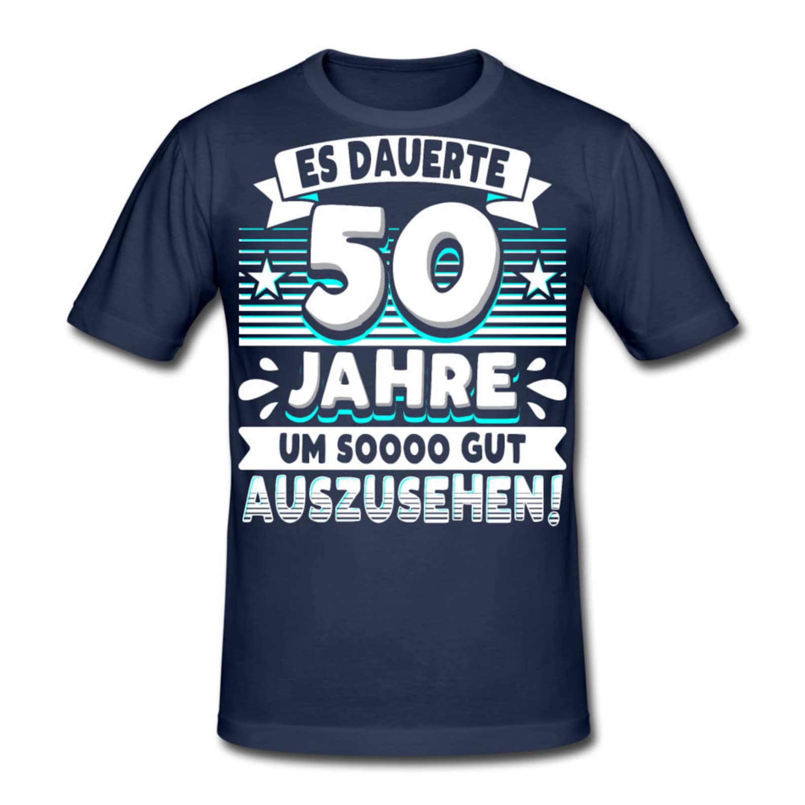 TShirt 50. Geburtstag Tshirt 50 Geburtstag Mann Geschenk Etsy.de