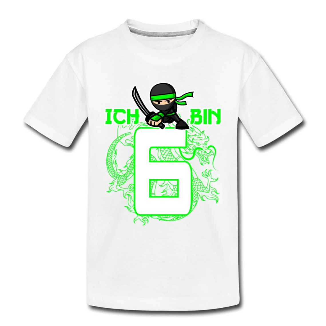 6. Geburtstag Junge Mädchen Geburtstagsshirt sechster Etsy.de