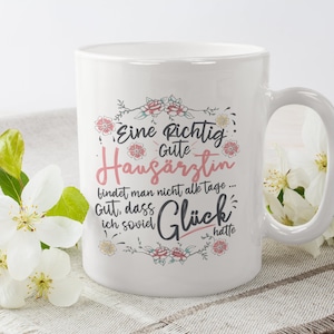Tasse für Hausärztin | Dankeschön Geschenk Ärztin | Kaffeetasse mit Spruch | Geschenkidee für Doktorin Becher