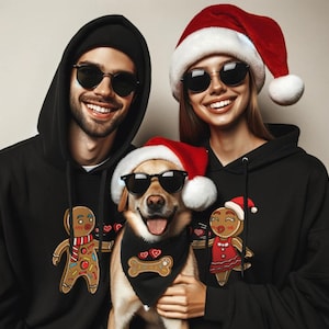 Weihnachts-Ohrstecker "Niedlicher Mops Mit Weihnachtsmann-Hut" - Aus Acryl, Für Damen & Mädchen