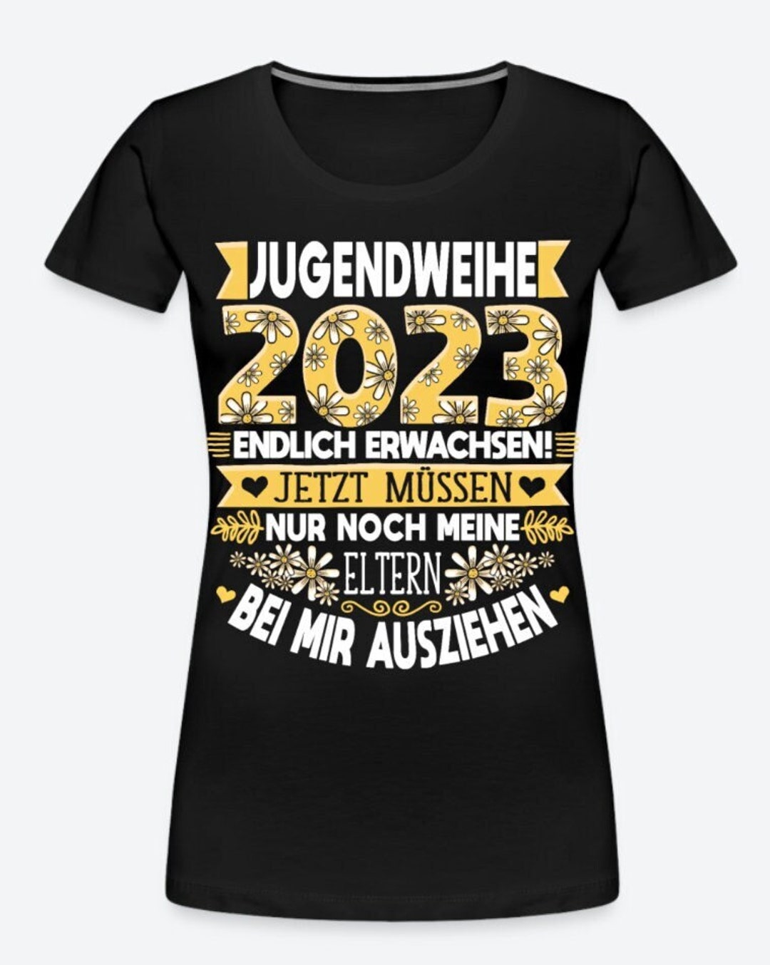 Jugendweihe 2025 Premium T-shirt Gift Idea for Jugendweihe Girl Woman