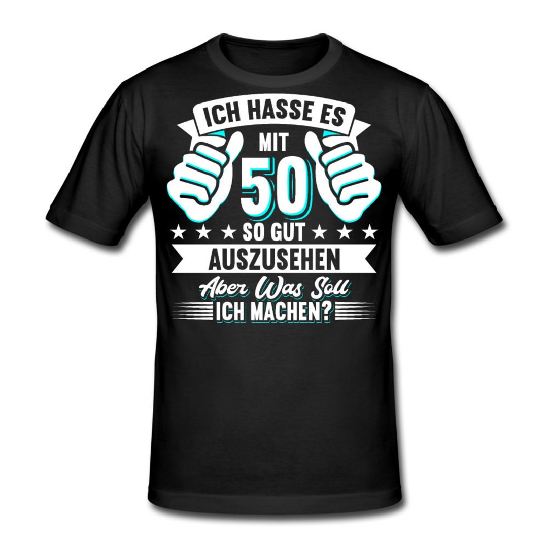 TShirt 50. Geburtstag Tshirt 50 Geburtstag Mann Geschenk 50