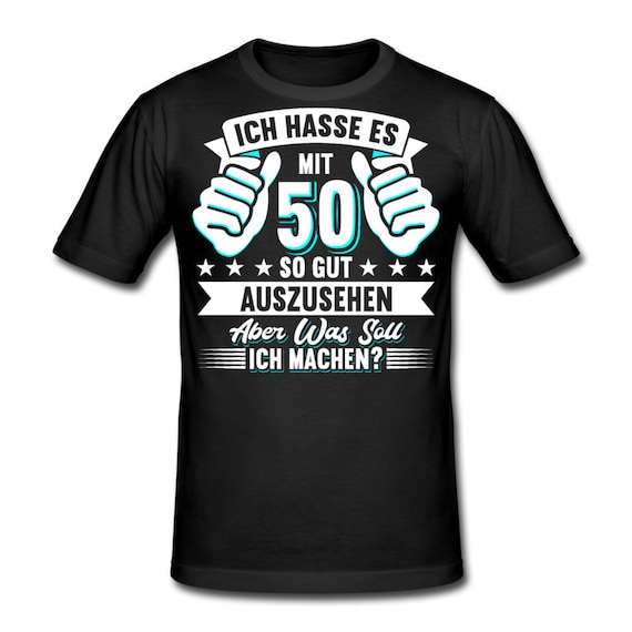 T-Shirt 50. Geburtstag Tshirt 50 Geburtstag Mann Geschenk - Etsy.de