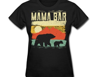 Mama Bär Geschenk | Beste Mama Geschenke | Muttertag | Mama T-Shirt | Mutter Geschenkidee | Mami