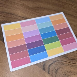 Blank Header Planner Stickers - 28 Stickers