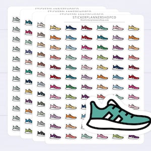 Sneaker Planner Stickers - 72 Stickers - Erin Condren Planner Stickers
