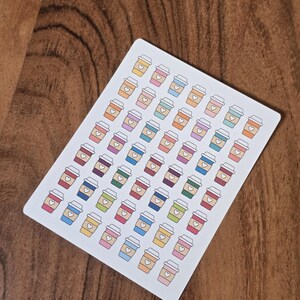 Coffee Planner Sticker - 49 Stickers