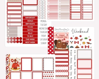 Canada Planner Weekly Kit